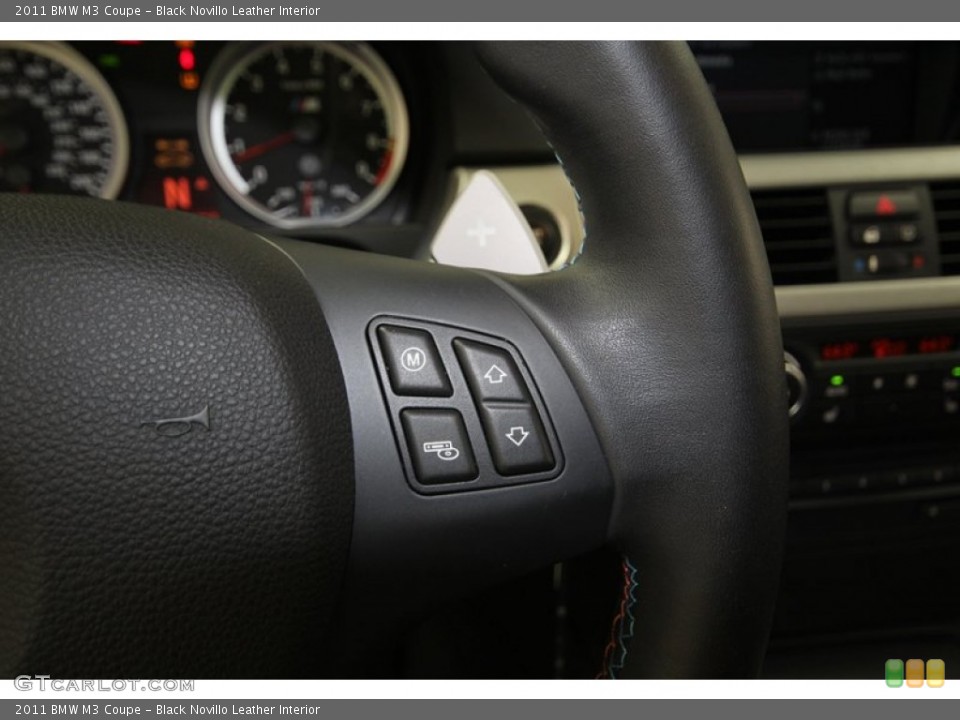 Black Novillo Leather Interior Controls for the 2011 BMW M3 Coupe #80143500