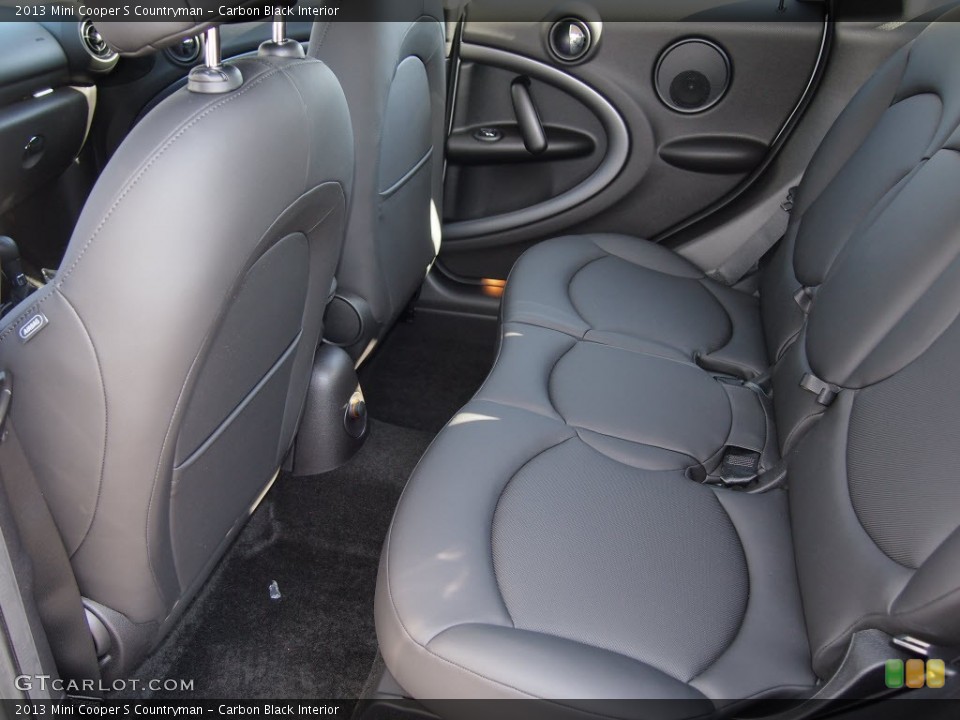 Carbon Black Interior Rear Seat for the 2013 Mini Cooper S Countryman #80144007