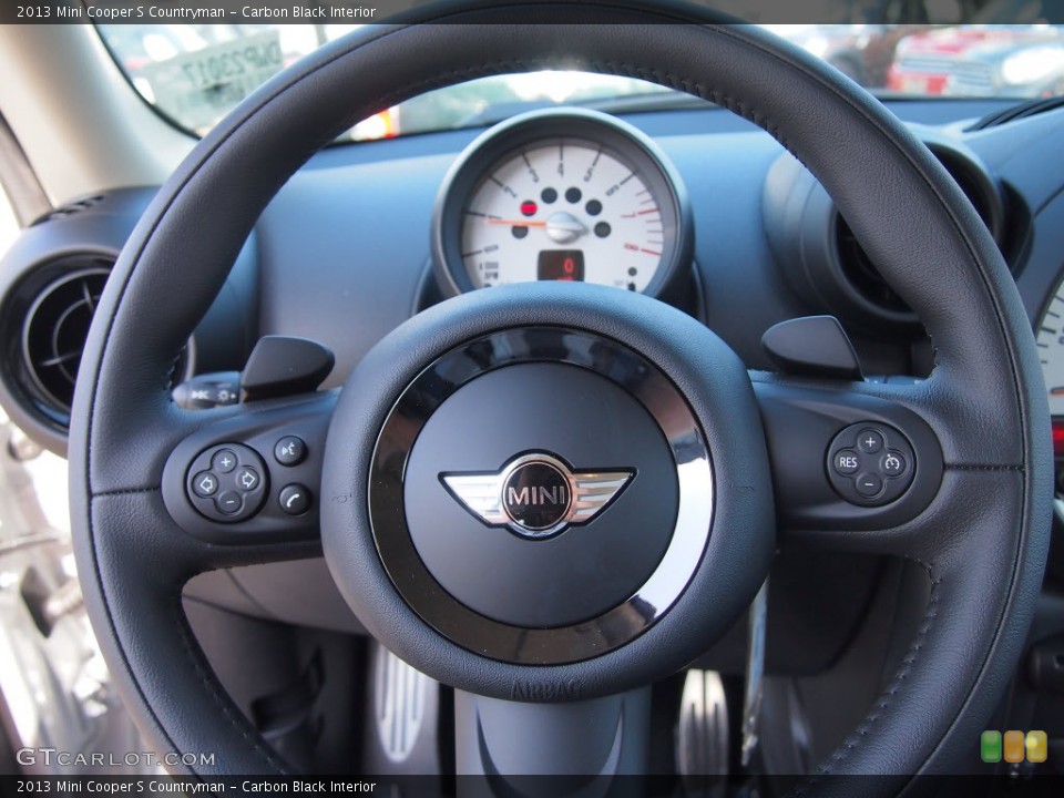 Carbon Black Interior Steering Wheel for the 2013 Mini Cooper S Countryman #80144090