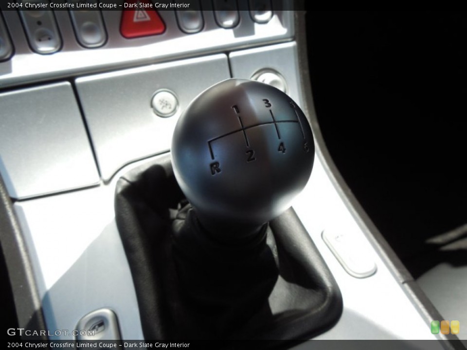 Dark Slate Gray Interior Transmission for the 2004 Chrysler Crossfire Limited Coupe #80144502