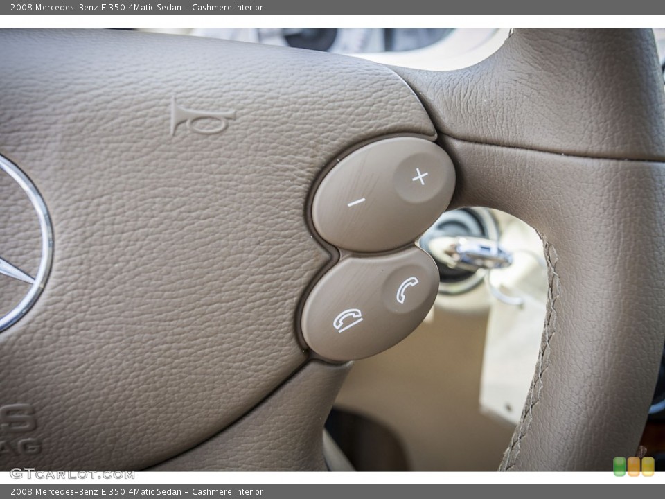 Cashmere Interior Controls for the 2008 Mercedes-Benz E 350 4Matic Sedan #80145498
