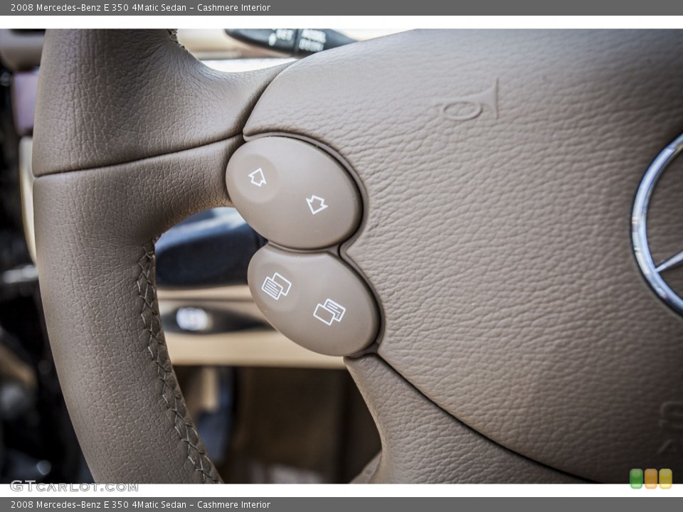 Cashmere Interior Controls for the 2008 Mercedes-Benz E 350 4Matic Sedan #80145521