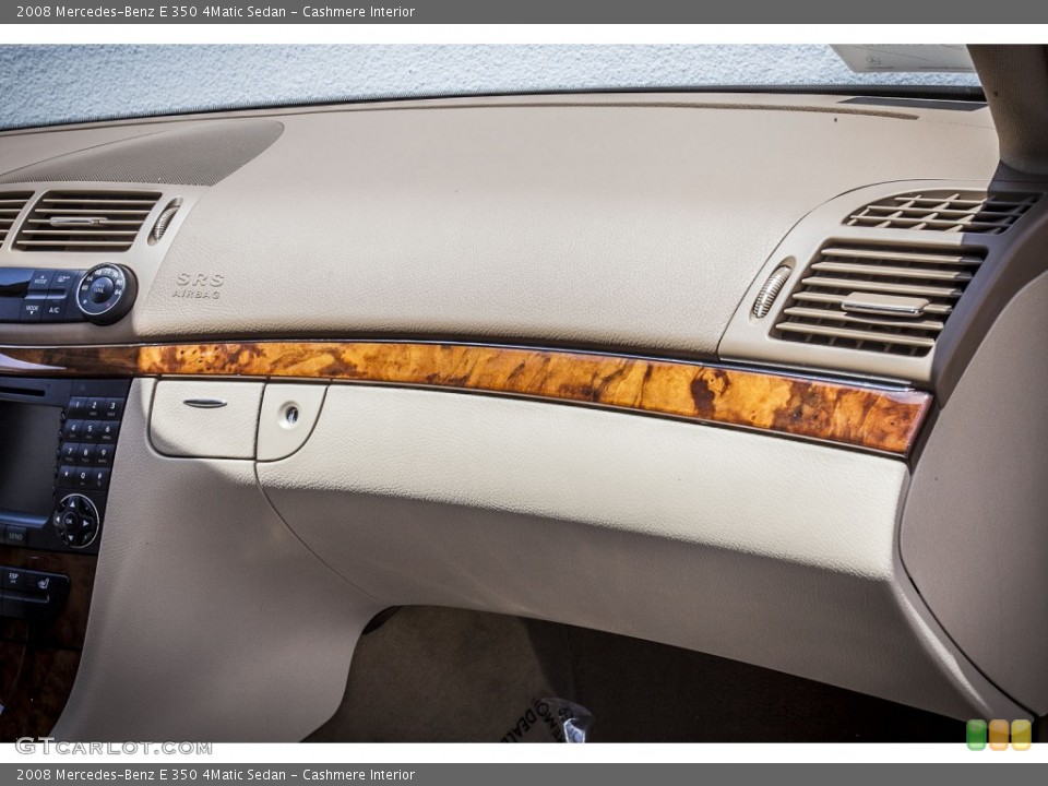 Cashmere Interior Dashboard for the 2008 Mercedes-Benz E 350 4Matic Sedan #80145648