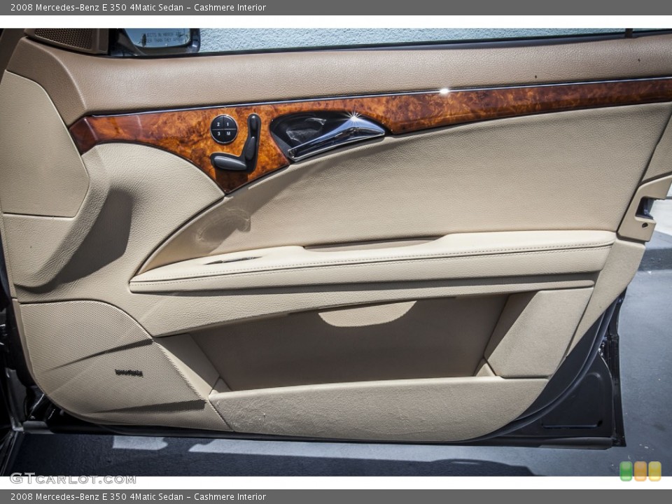 Cashmere Interior Door Panel for the 2008 Mercedes-Benz E 350 4Matic Sedan #80145687