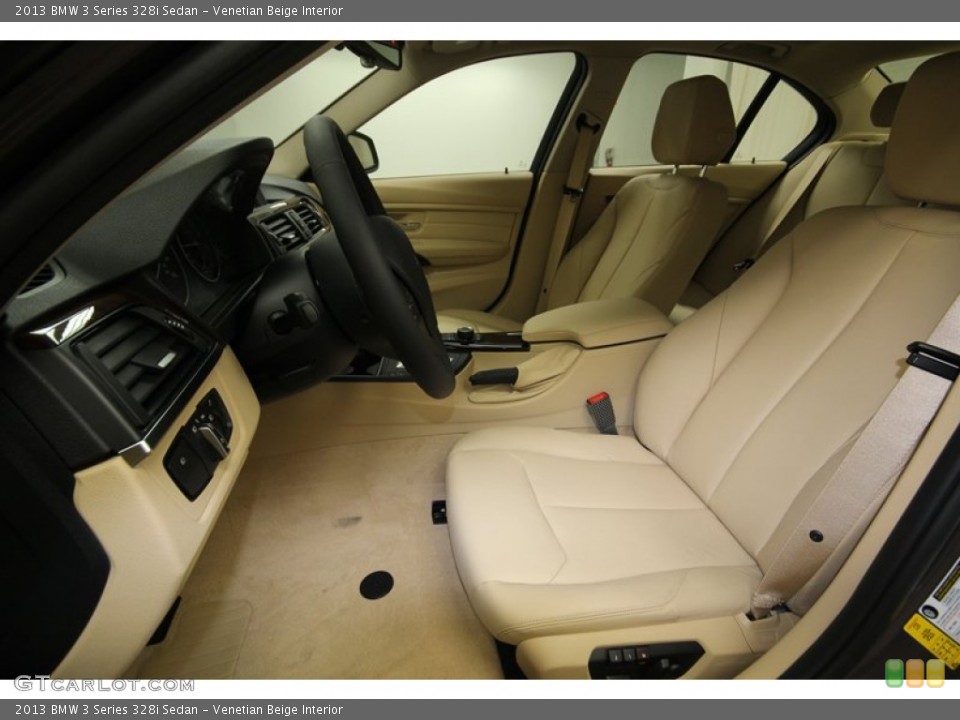 Venetian Beige Interior Photo for the 2013 BMW 3 Series 328i Sedan #80146297