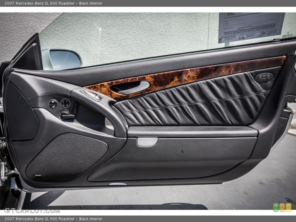 Black Interior Door Panel for the 2007 Mercedes-Benz SL 600 Roadster #80147661