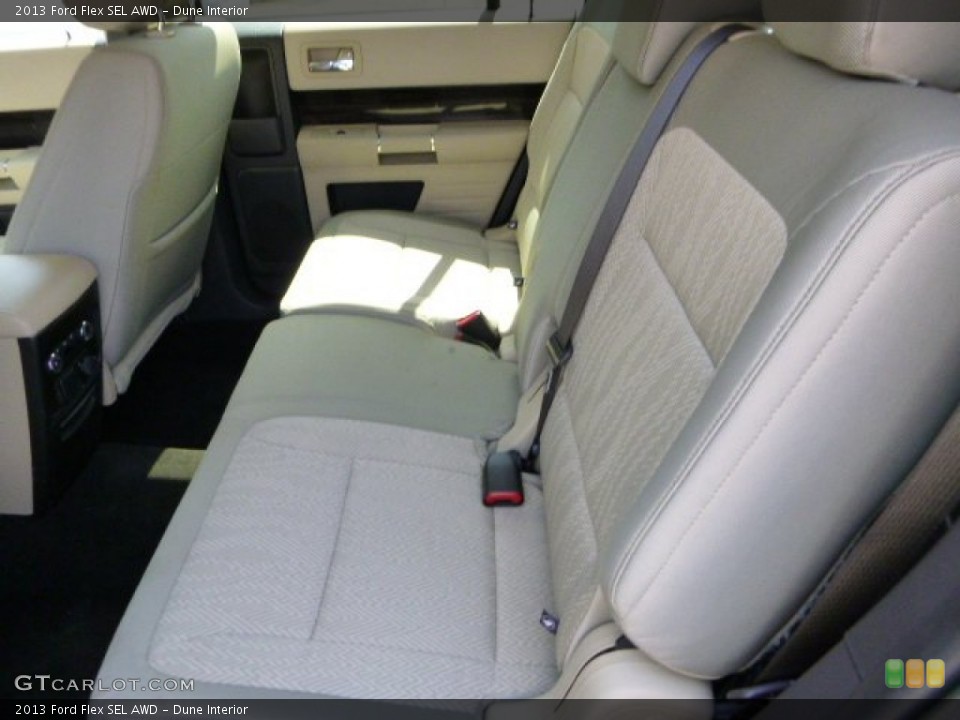 Dune Interior Rear Seat for the 2013 Ford Flex SEL AWD #80148848