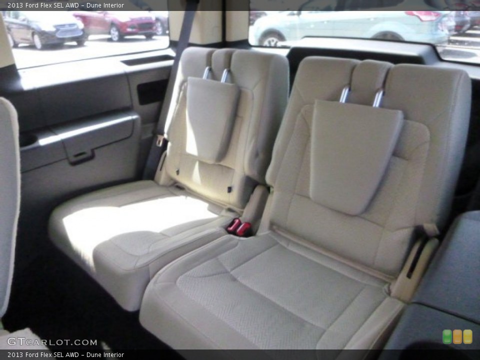 Dune Interior Rear Seat for the 2013 Ford Flex SEL AWD #80148861