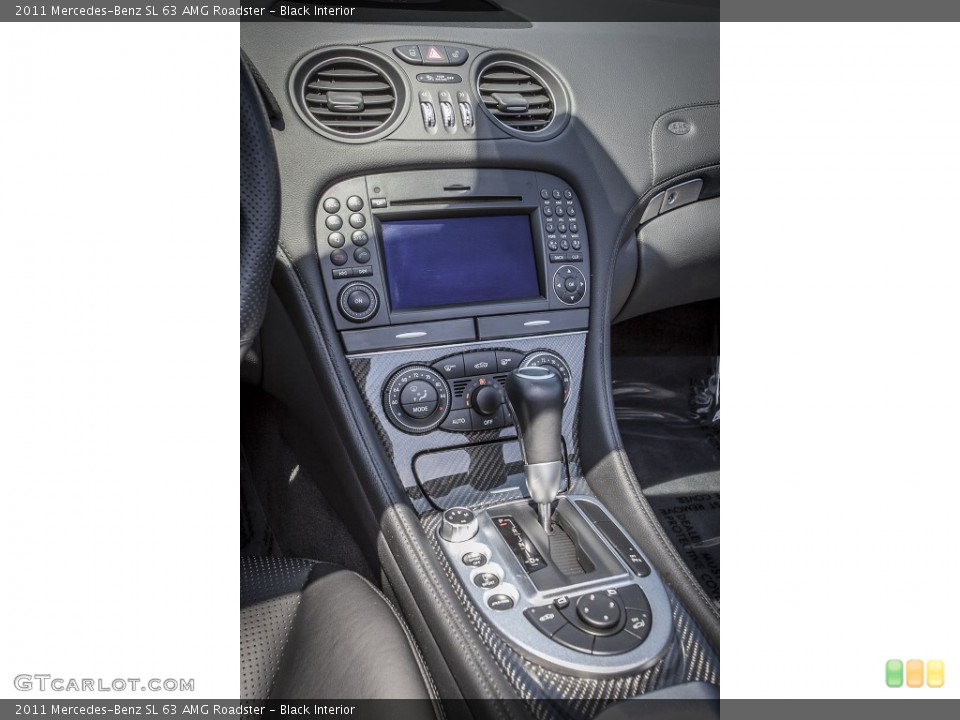 Black Interior Controls for the 2011 Mercedes-Benz SL 63 AMG Roadster #80148909