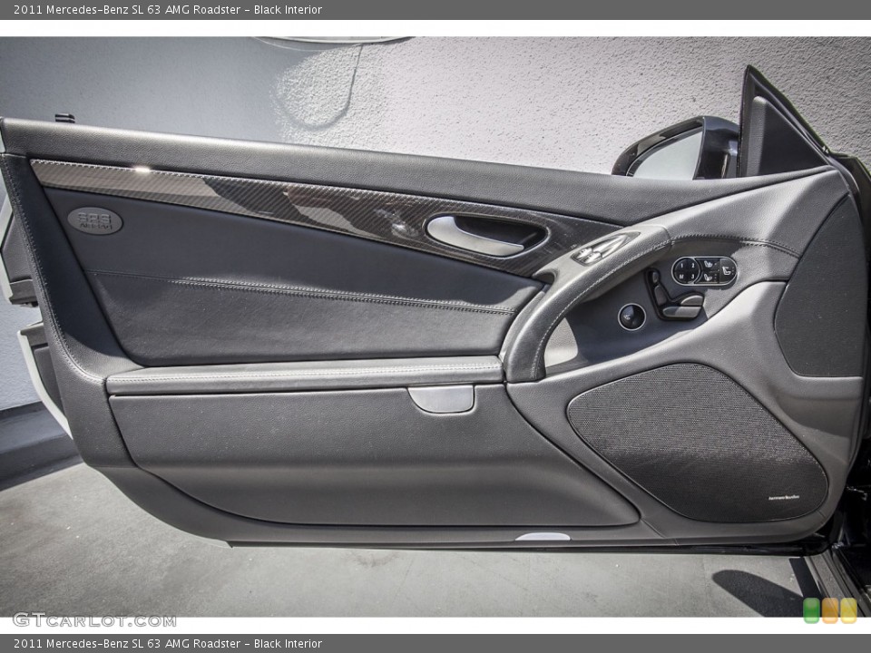 Black Interior Door Panel for the 2011 Mercedes-Benz SL 63 AMG Roadster #80149317