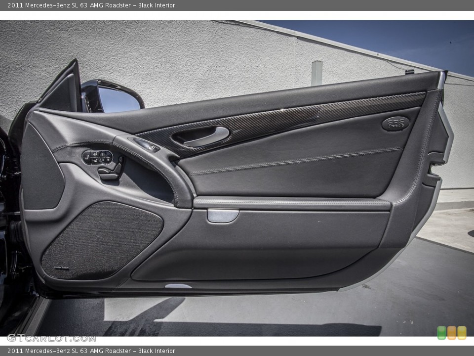 Black Interior Door Panel for the 2011 Mercedes-Benz SL 63 AMG Roadster #80149487