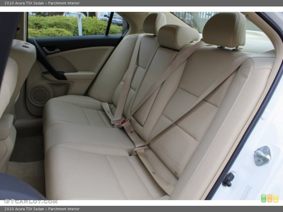 Parchment Interior Rear Seat for the 2010 Acura TSX Sedan #80149549