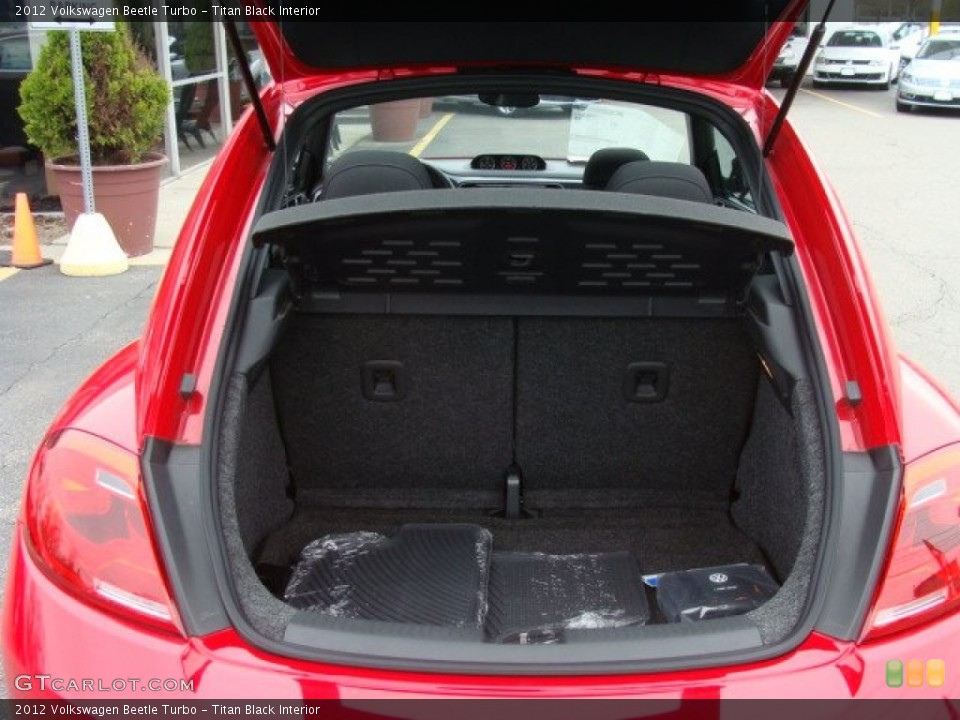 Titan Black Interior Trunk for the 2012 Volkswagen Beetle Turbo #80149689