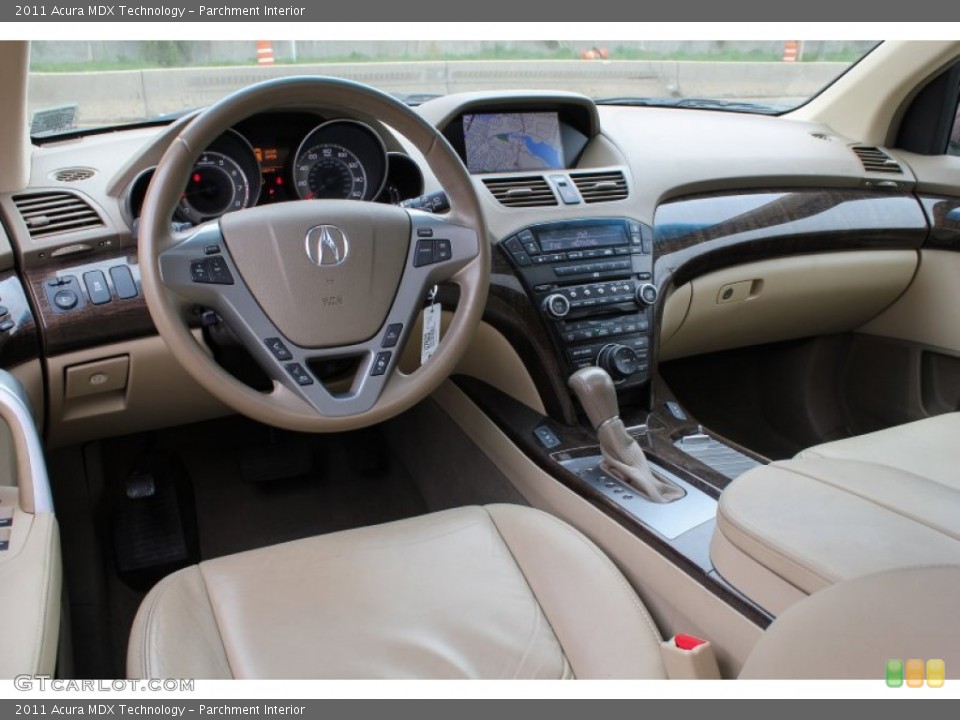 Parchment Interior Photo for the 2011 Acura MDX Technology #80149821