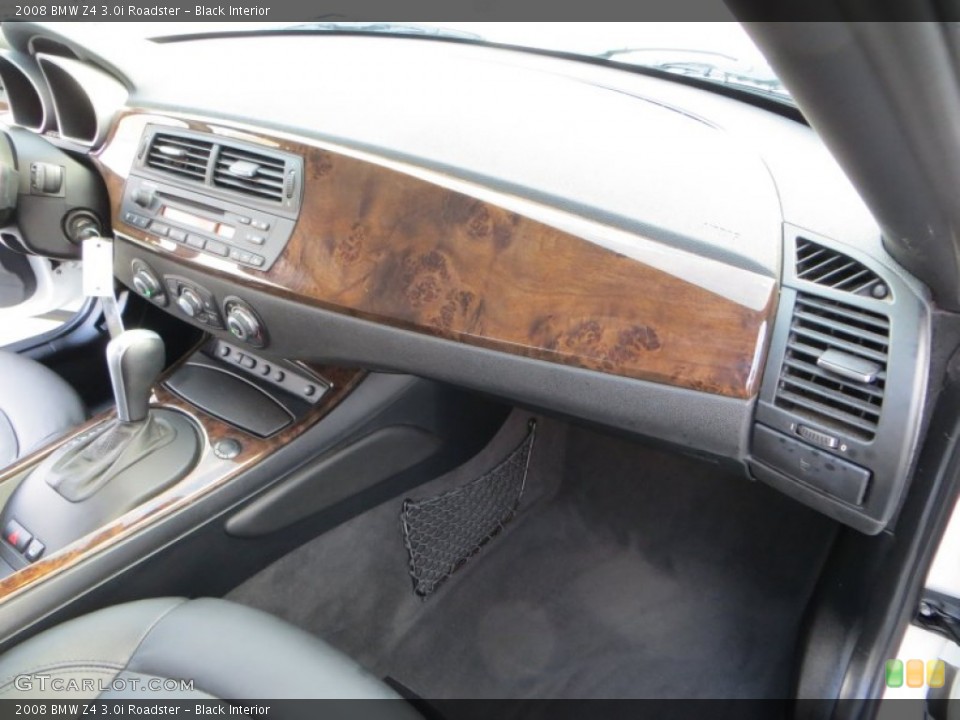 Black Interior Dashboard for the 2008 BMW Z4 3.0i Roadster #80151795