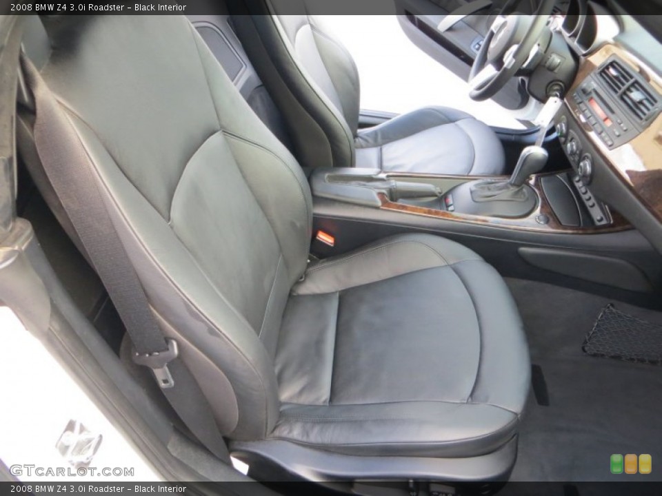 Black Interior Front Seat for the 2008 BMW Z4 3.0i Roadster #80151811