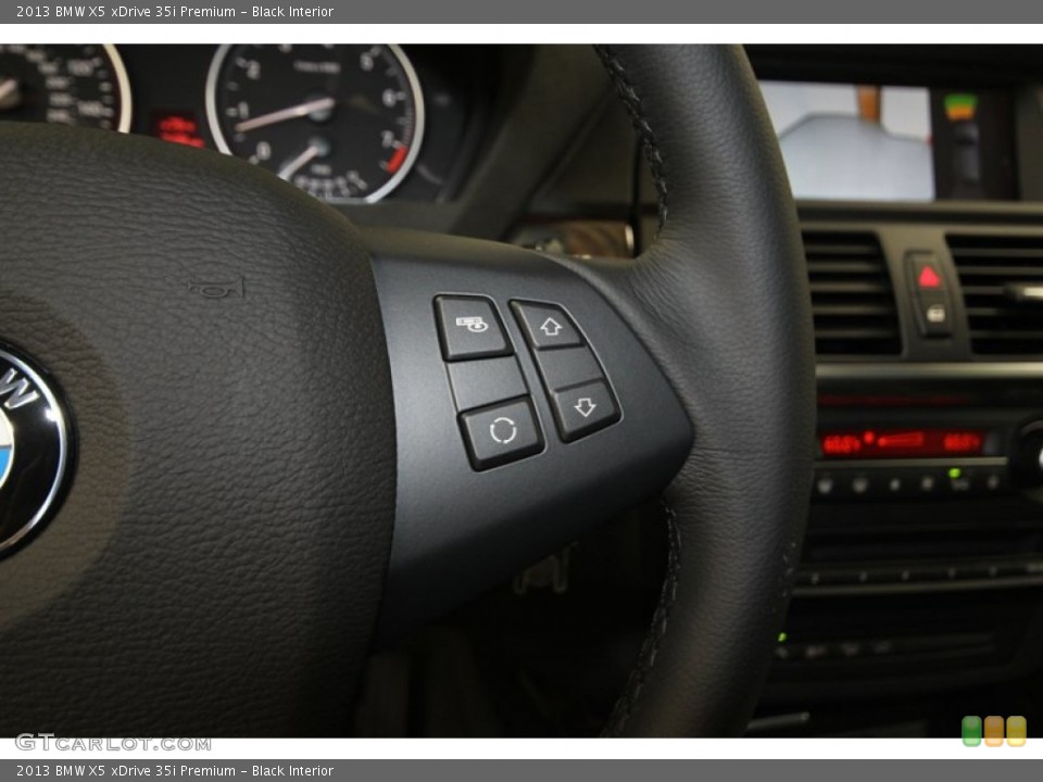 Black Interior Controls for the 2013 BMW X5 xDrive 35i Premium #80151951