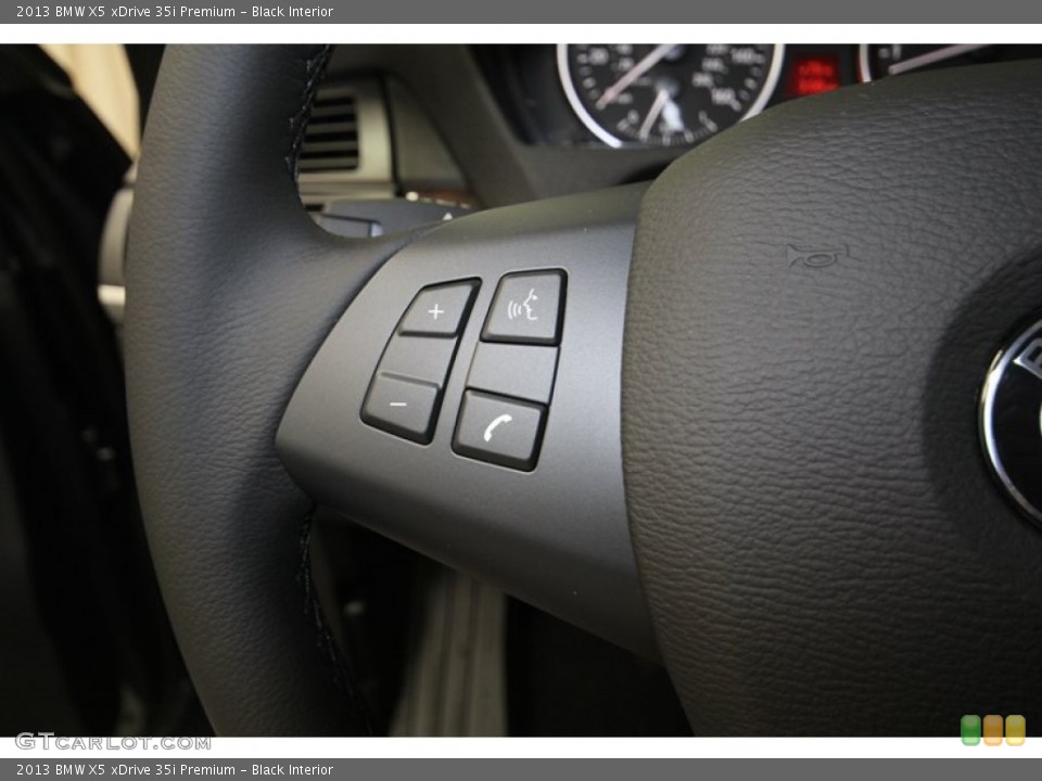 Black Interior Controls for the 2013 BMW X5 xDrive 35i Premium #80151966
