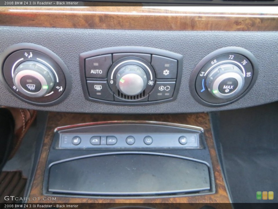 Black Interior Controls for the 2008 BMW Z4 3.0i Roadster #80151969