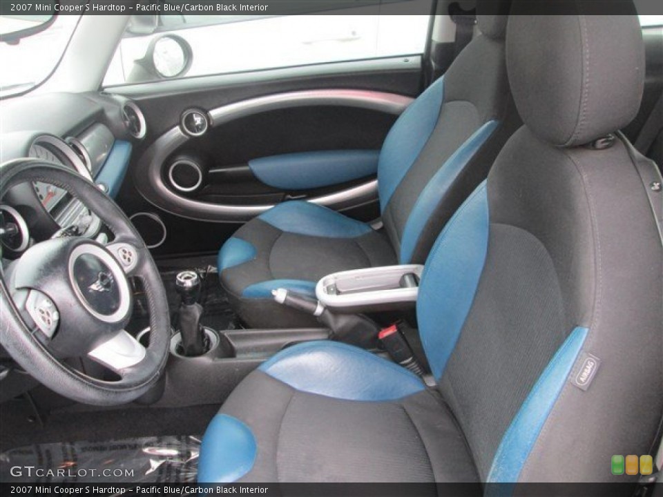 Pacific Blue/Carbon Black Interior Photo for the 2007 Mini Cooper S Hardtop #80163153