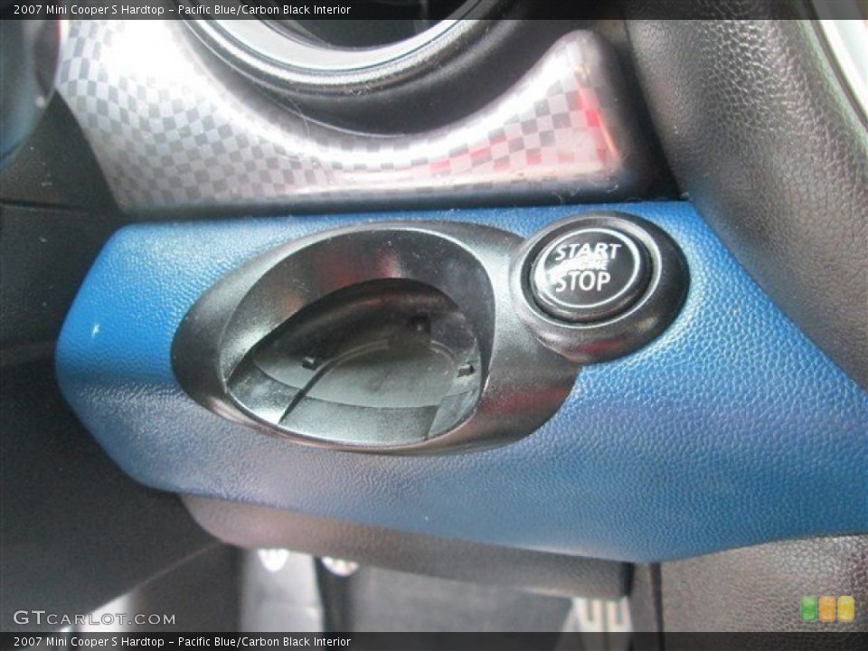 Pacific Blue/Carbon Black Interior Controls for the 2007 Mini Cooper S Hardtop #80163225