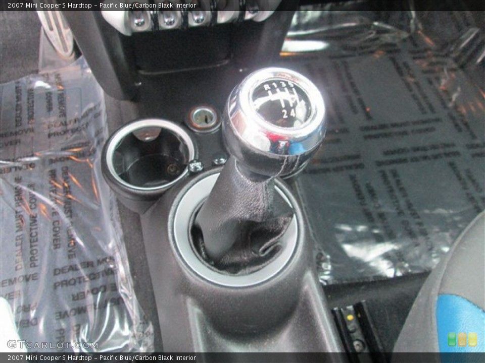 Pacific Blue/Carbon Black Interior Transmission for the 2007 Mini Cooper S Hardtop #80163279