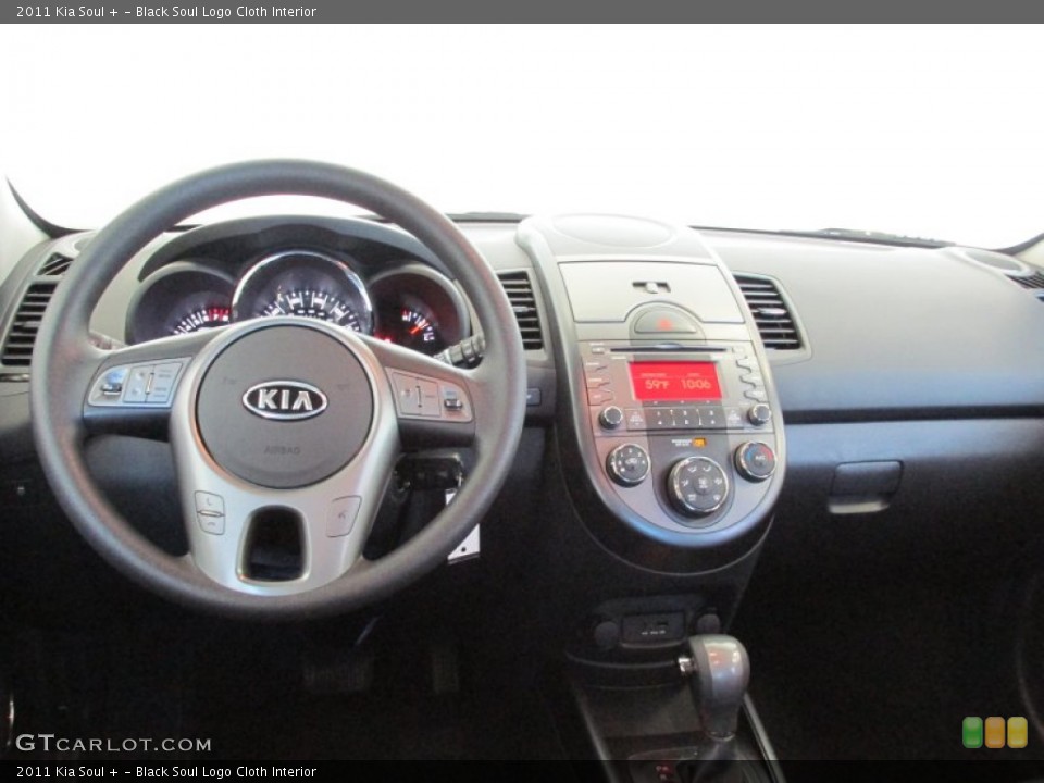 Black Soul Logo Cloth Interior Dashboard for the 2011 Kia Soul + #80164176