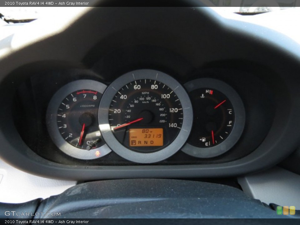 Ash Gray Interior Gauges for the 2010 Toyota RAV4 I4 4WD #80167125