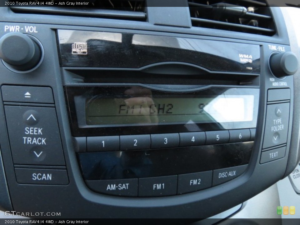 Ash Gray Interior Audio System for the 2010 Toyota RAV4 I4 4WD #80167155