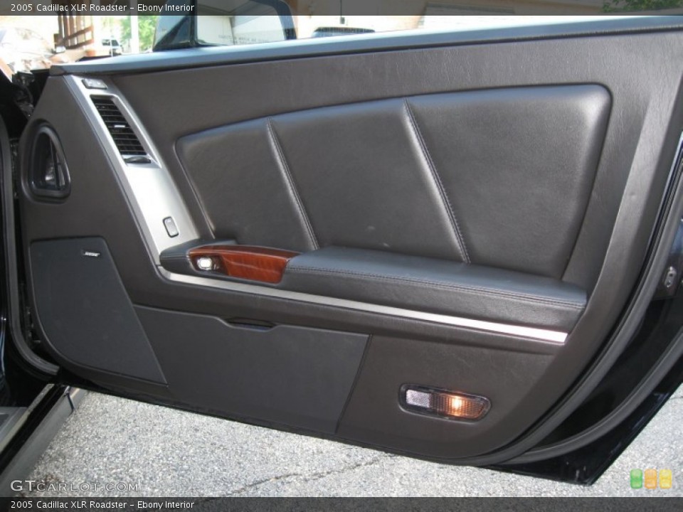 Ebony Interior Door Panel for the 2005 Cadillac XLR Roadster #80167272