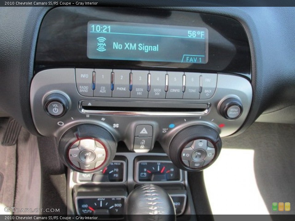 Gray Interior Audio System for the 2010 Chevrolet Camaro SS/RS Coupe #80168617