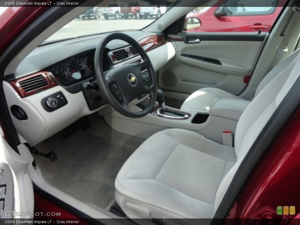 Gray Interior Prime Interior for the 2008 Chevrolet Impala LT #80169075