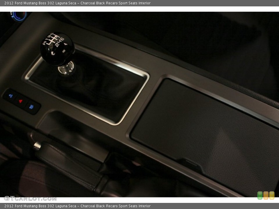 Charcoal Black Recaro Sport Seats Interior Transmission for the 2012 Ford Mustang Boss 302 Laguna Seca #80169426