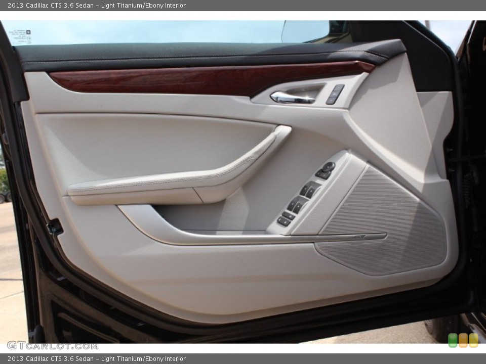 Light Titanium/Ebony Interior Door Panel for the 2013 Cadillac CTS 3.6 Sedan #80169873