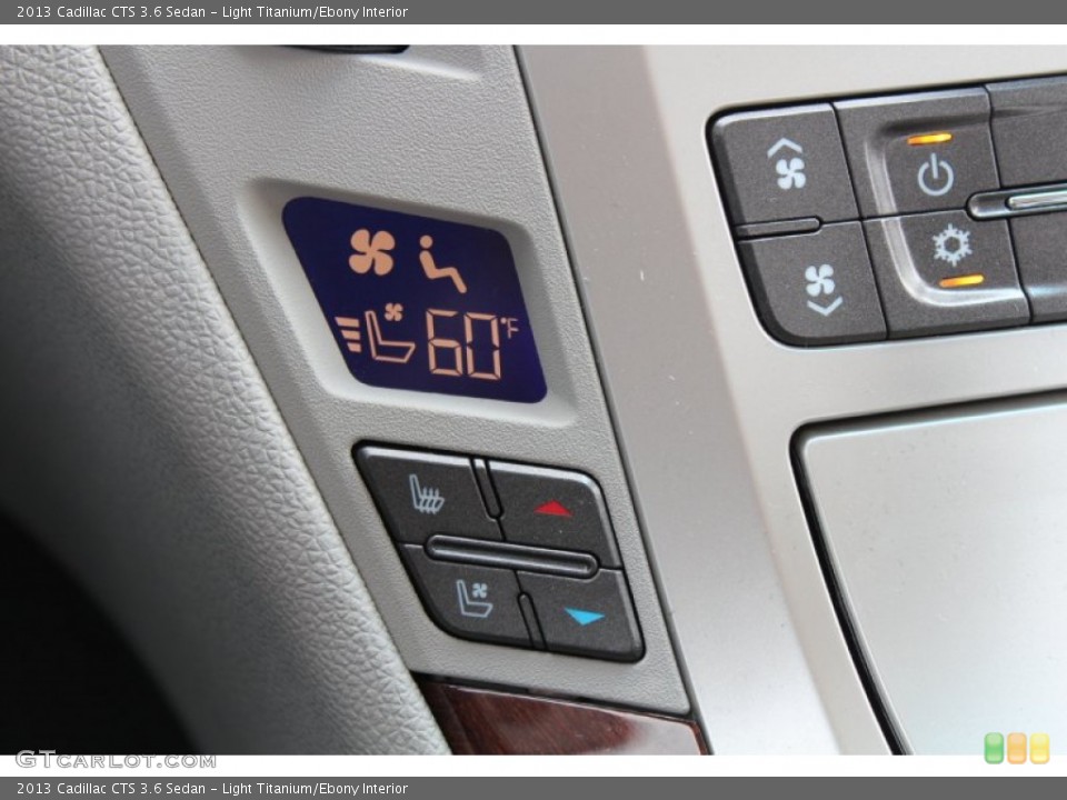 Light Titanium/Ebony Interior Controls for the 2013 Cadillac CTS 3.6 Sedan #80170078
