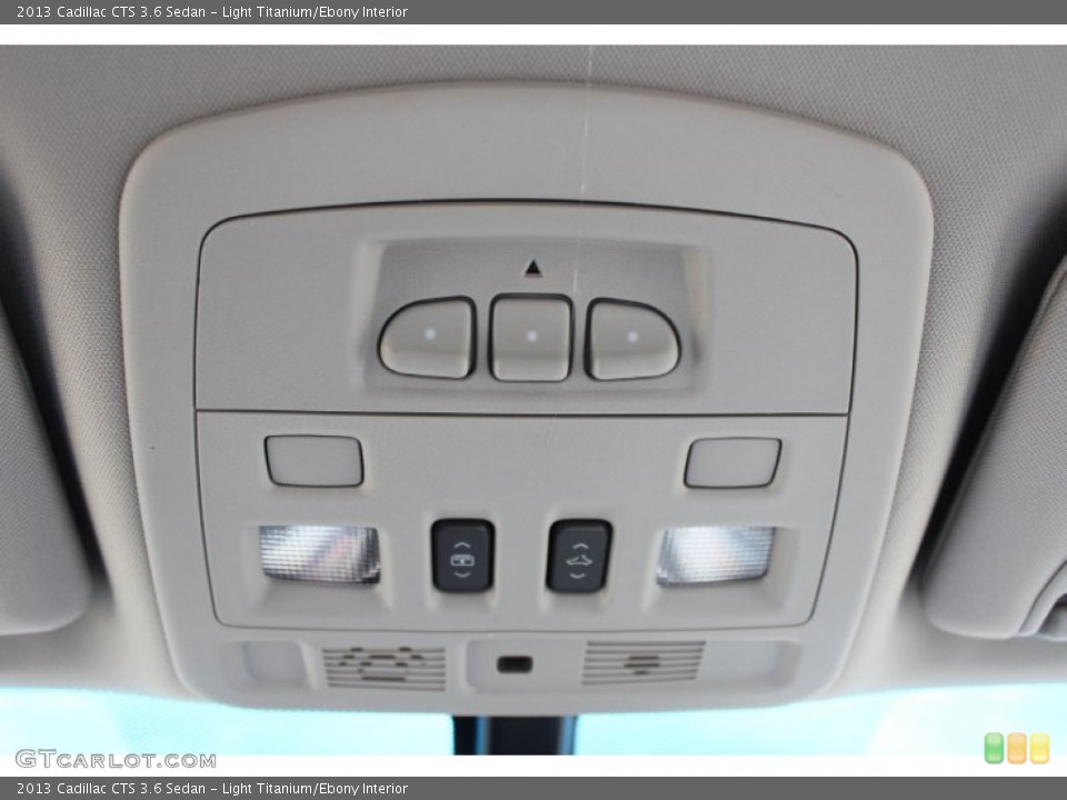 Light Titanium/Ebony Interior Controls for the 2013 Cadillac CTS 3.6 Sedan #80170104