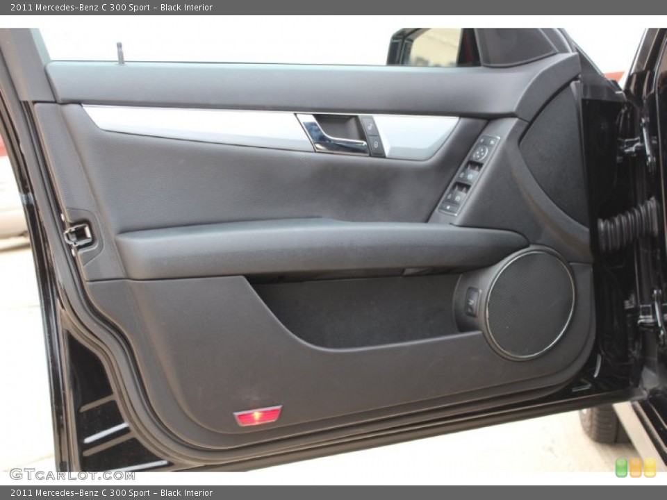 Black Interior Door Panel for the 2011 Mercedes-Benz C 300 Sport #80171052