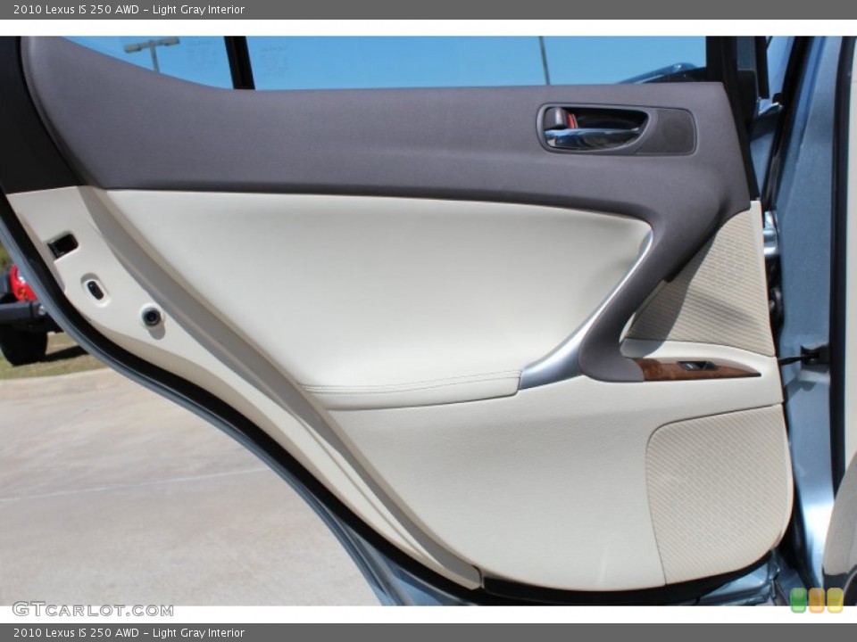 Light Gray Interior Door Panel for the 2010 Lexus IS 250 AWD #80171475