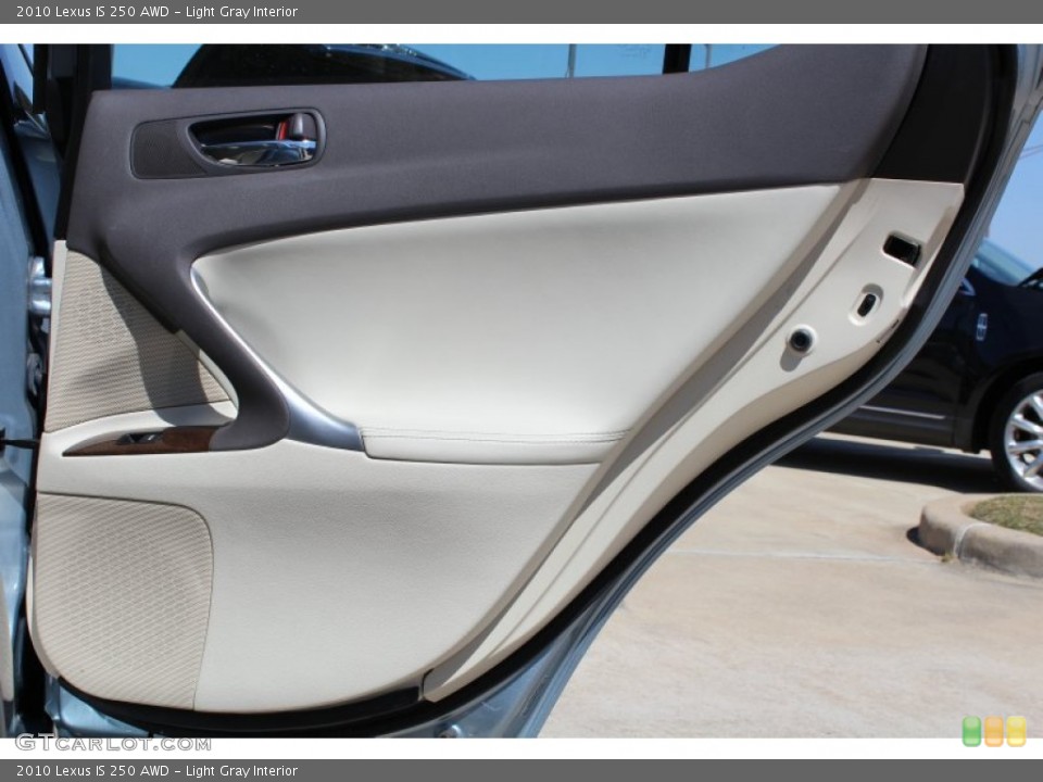 Light Gray Interior Door Panel for the 2010 Lexus IS 250 AWD #80171487