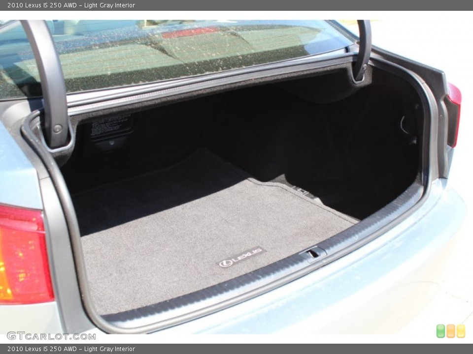Light Gray Interior Trunk for the 2010 Lexus IS 250 AWD #80171505