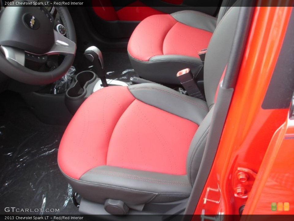 Red/Red Interior Photo for the 2013 Chevrolet Spark LT #80171658