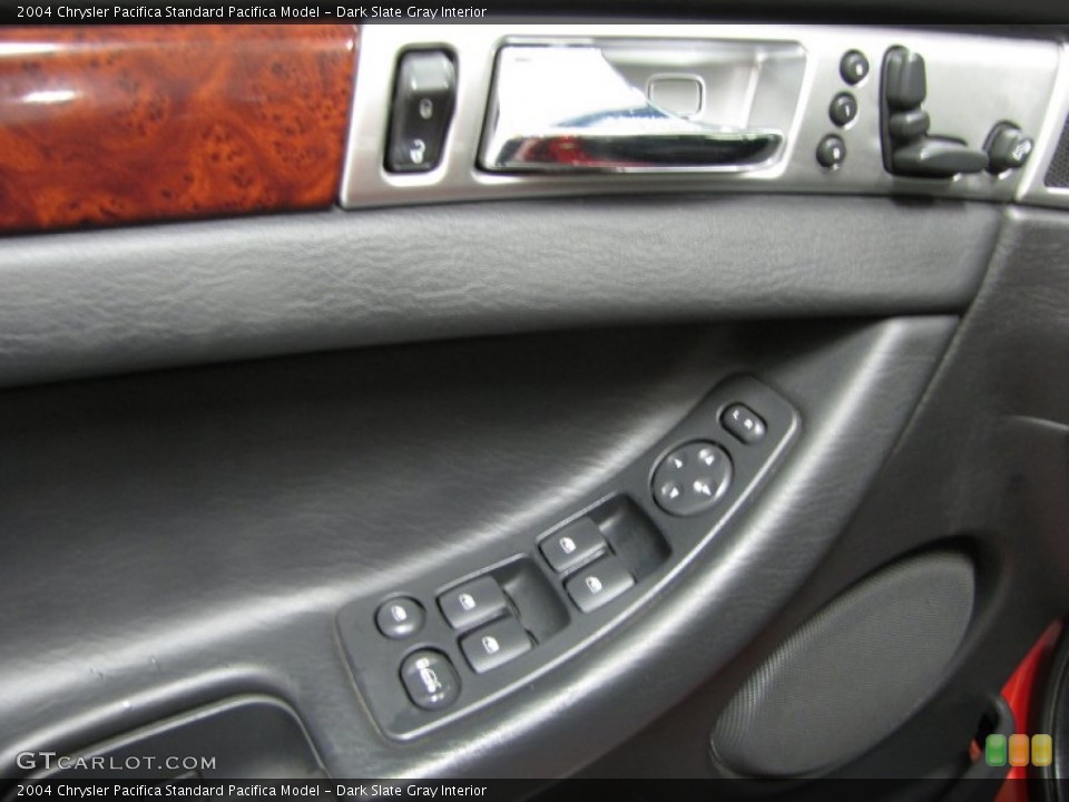 Dark Slate Gray Interior Controls for the 2004 Chrysler Pacifica  #80175664