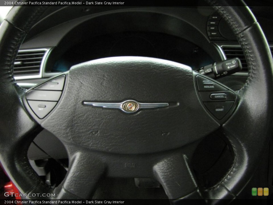 Dark Slate Gray Interior Controls for the 2004 Chrysler Pacifica  #80175742