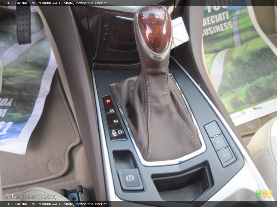 Shale/Brownstone Interior Transmission for the 2013 Cadillac SRX Premium AWD #80176522