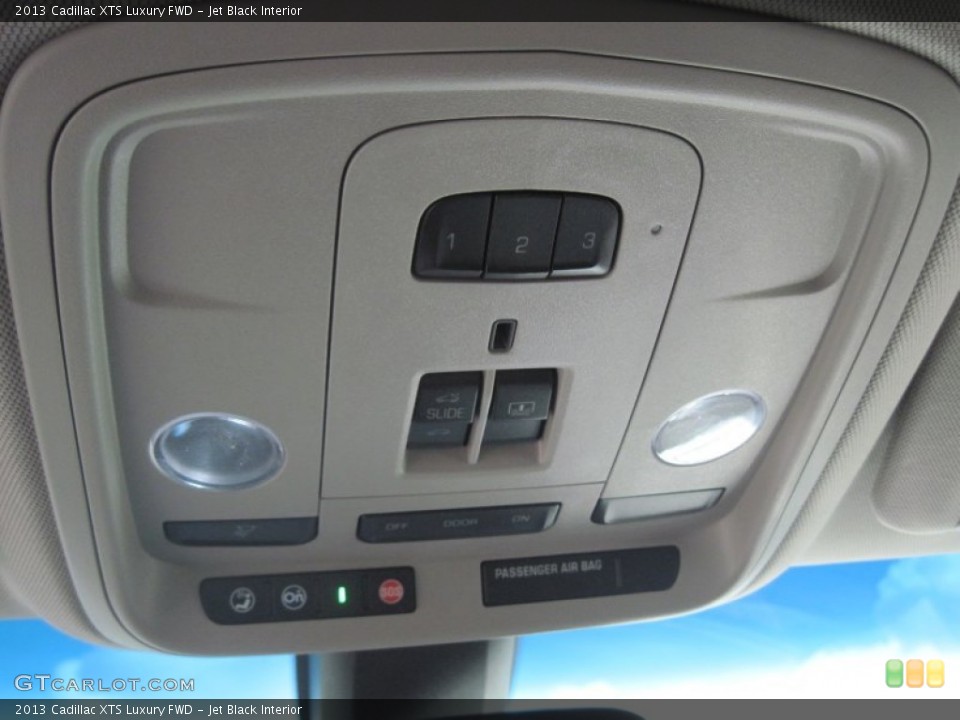 Jet Black Interior Controls for the 2013 Cadillac XTS Luxury FWD #80176915