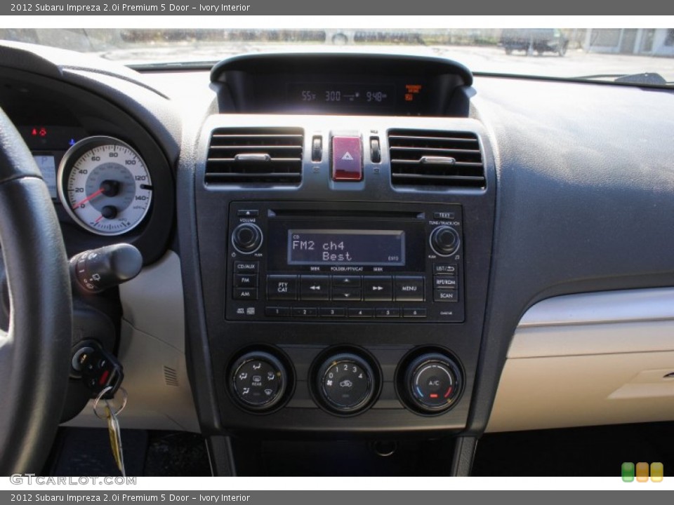 Ivory Interior Controls for the 2012 Subaru Impreza 2.0i Premium 5 Door #80181100