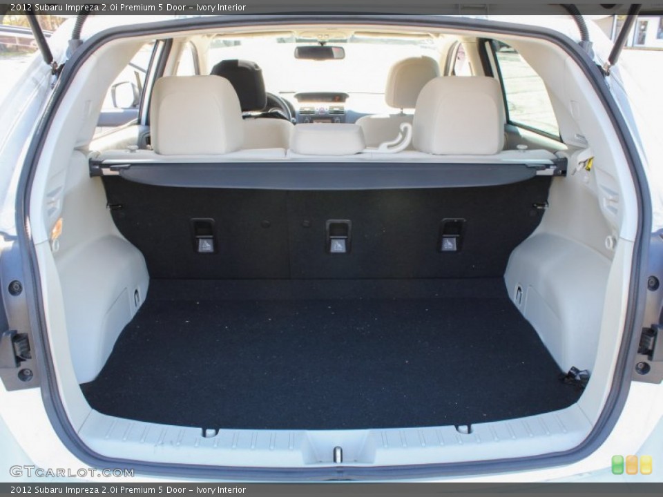 Ivory Interior Trunk for the 2012 Subaru Impreza 2.0i Premium 5 Door #80181205