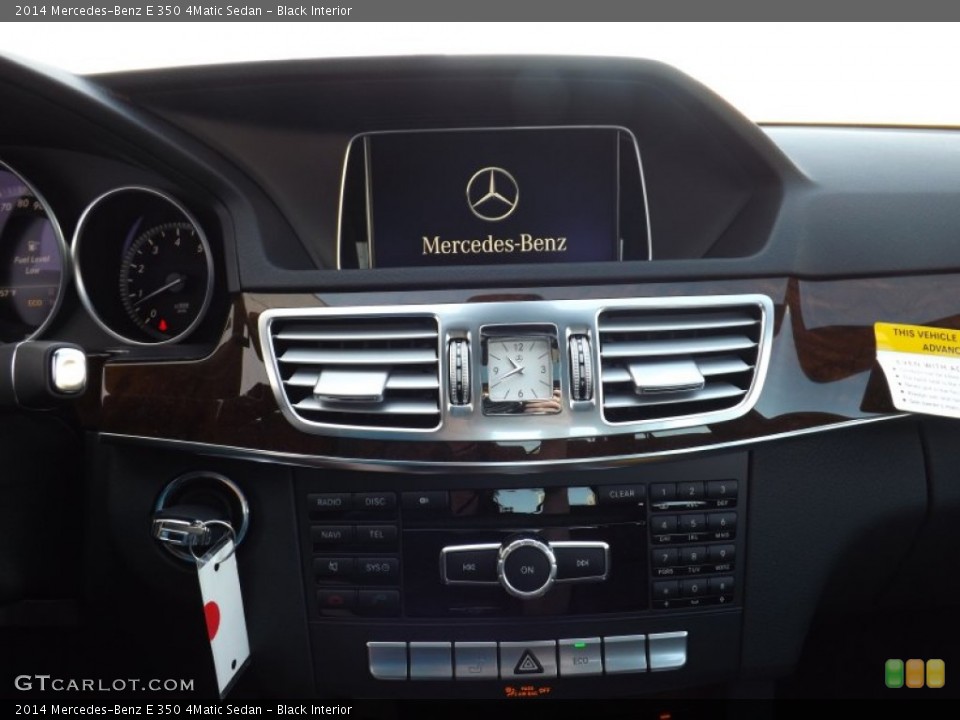 Black Interior Controls for the 2014 Mercedes-Benz E 350 4Matic Sedan #80181410