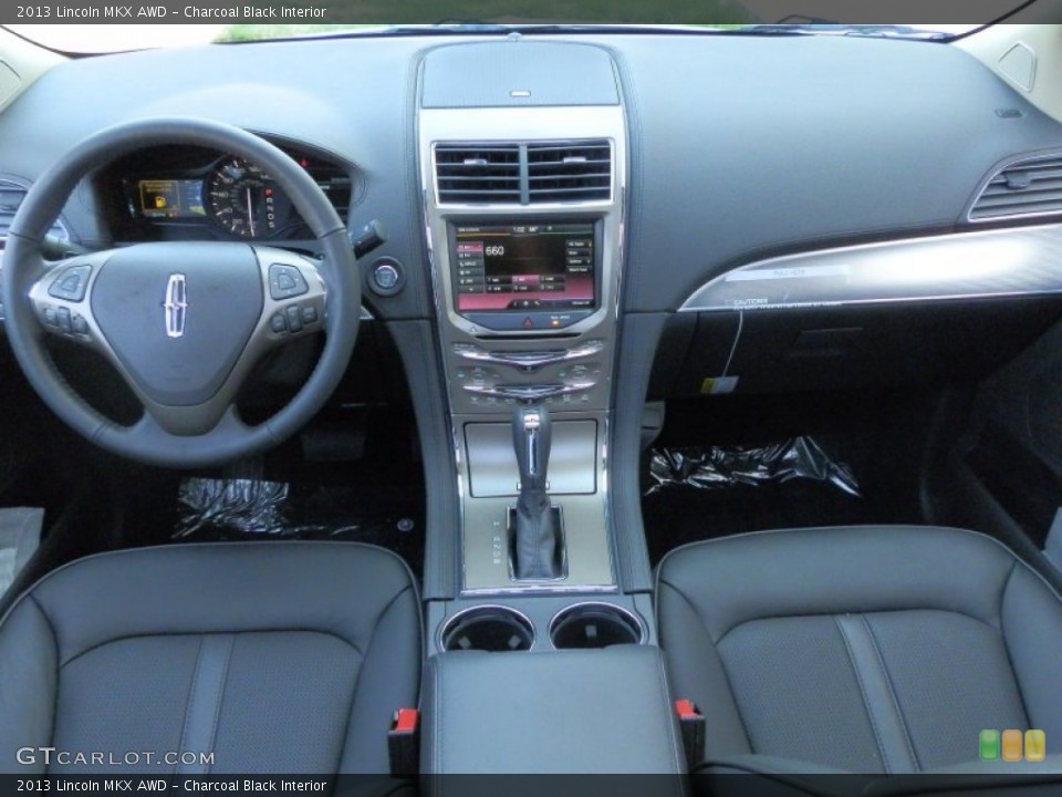Charcoal Black Interior Dashboard for the 2013 Lincoln MKX AWD #80182479
