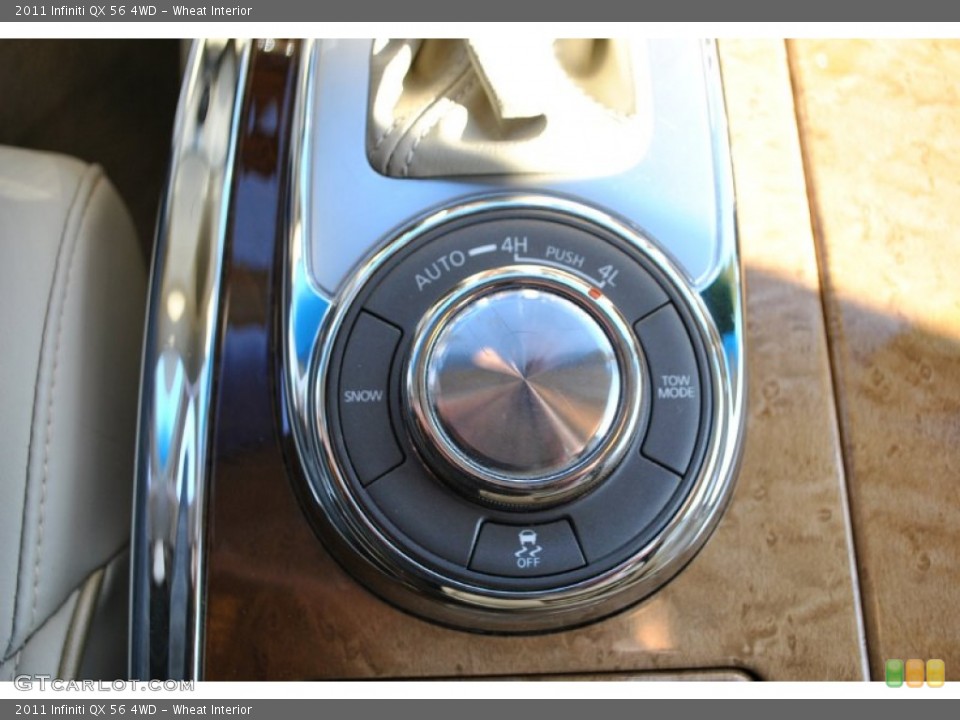 Wheat Interior Controls for the 2011 Infiniti QX 56 4WD #80182963